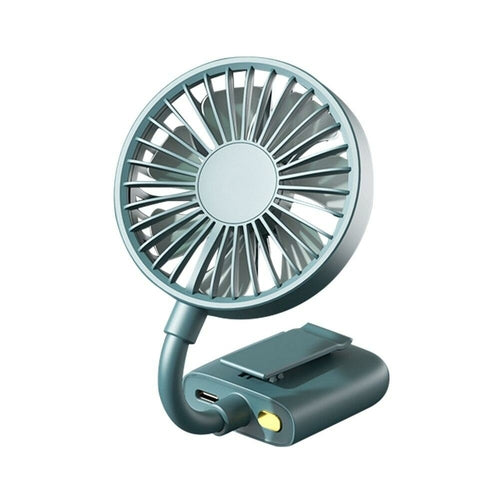 USB Mini Clip-on Fan For Cap Backpack